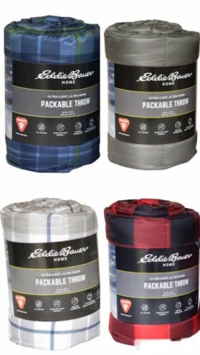 美國Eddie Bauer Packable Throw